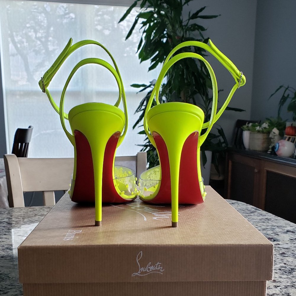 *SOLD* BNIB Christian Louboutin Spikaqueen 100mm - Picture 5 of 10